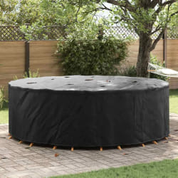 vidaXL Housse pour mobilier d'extérieur 279 x 279 x 105 cm Tissu 420D