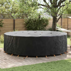 vidaXL Housse pour mobilier d'extérieur 320 x 320 x 105 cm Tissu 600D