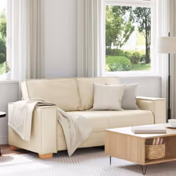 Ce canapé 2 places est idéal pour discuter, lire, regarder la télévision ou simplement se détendre. Il deviendra le point cen ...