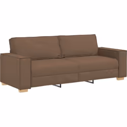 Ce Canapé Marron Moderne est super confortable et stylé, parfait pour ton salon ou ta chambre. Ses coussins moelleux et son d ...