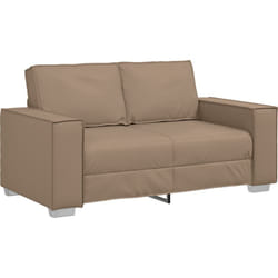 Vidaxl - Canapé d'amour Cappuccino 120 cm en simili cuir