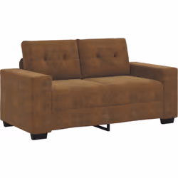 Ce canapé Loveseat marron compact mixe style et praticité, c'est un super choix pour n'importe quel salon moderne. Il est con ...