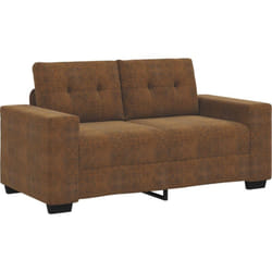 Vidaxl - Canapé amoureux Marron 120 cm en simili cuir