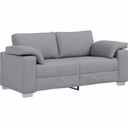 Ce canapé moderne gris clair mixe à la perfection style et confort, parfait pour n'importe quel salon ou chambre. Avec son de ...