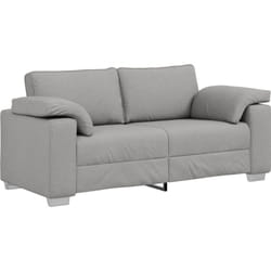 Vidaxl - Canapé loveseat Gris nuage 140 cm en tissu