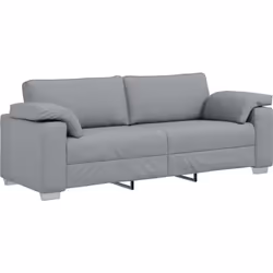 Ce canapé moderne gris clair, fait pour le confort et le style, est le choix parfait pour n'importe quel salon. Pensé pour tr ...