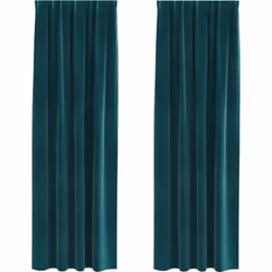Ce lot de rideaux vert foncé ajoute une touche de sophistication à ton chez-toi, embellissant sans effort chaque pièce. Faits ...