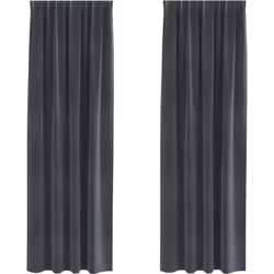 Ces rideaux gris clair modernes ajoutent une touche d’élégance à n’importe quelle pièce. Ils embellissent ton décor tout en o ...