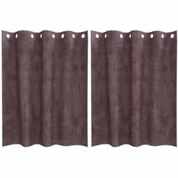 Ces Rideaux en Velours apportent une touche d'opulence à n'importe quel espace, offrant à la fois fonction et style pour le p ...