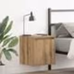 vidaXL Tables de chevet murales 2 pcs chêne artisanal 38x34x40 cm