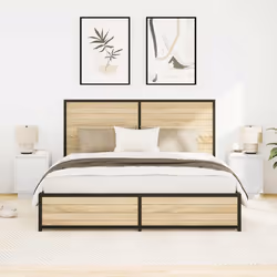 VidaXL 861266 Table de nuit et table de chevet Blanc