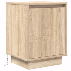 VidaXL 861269 Table de nuit et table de chevet Chêne