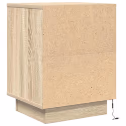 VidaXL 861269 Table de nuit et table de chevet Chêne - Vue supplémentaire 8