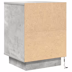VidaXL 861271 Table de nuit et table de chevet Couleur du béton - Vue supplémentaire 8