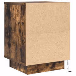 VidaXL 861273 Table de nuit et table de chevet Chêne - Vue supplémentaire 6