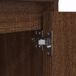 VidaXL 861273 Table de nuit et table de chevet Chêne - Vue supplémentaire 8