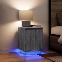 VidaXL 861275 Table de nuit et table de chevet Chêne - Vue supplémentaire 5