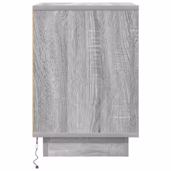 VidaXL 861275 Table de nuit et table de chevet Chêne - Vue supplémentaire 7