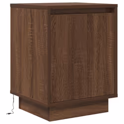 VidaXL 861277 Table de nuit et table de chevet Chêne
