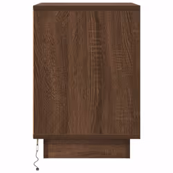 VidaXL 861277 Table de nuit et table de chevet Chêne - Vue supplémentaire 7
