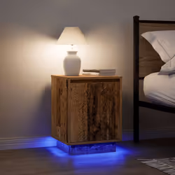VidaXL 861280 Table de nuit et table de chevet Bois - Vue supplémentaire 2