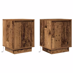 VidaXL 861280 Table de nuit et table de chevet Bois - Vue supplémentaire 3
