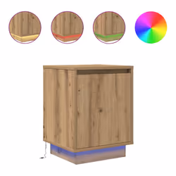 VidaXL 861282, Chêne, Bois, 380 mm, 340 mm, 500 mm, 2 pièce(s)