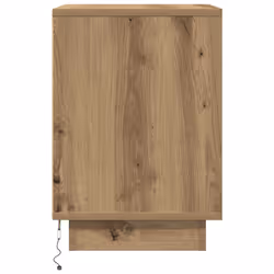 VidaXL 861282 Table de nuit et table de chevet Chêne - Vue supplémentaire 7