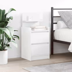 Introduisez un air de charme dans le décor actuel de votre pièce avec cette table de chevet élégante ! Matériau stable et dur ...