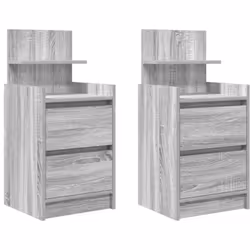 Introduisez un air de charme dans le décor actuel de votre pièce avec ces tables de chevet élégantes ! Matériau stable et dur ...
