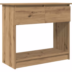 La table console offre un espace de rangement avec des tiroirs, gardant votre espace bien rangé et organisé tout en ajoutant  ...