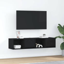 Vidaxl - Meubles Tv 2 Pcs Chêne Noir 60x31x25,5 Cm Bois D'Ingénierie