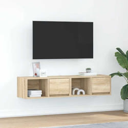 Vidaxl - Meubles Tv 2 Pcs Chêne Sonoma 60x31x25,5 Cm Bois D'Ingénierie