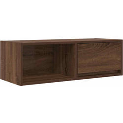 Vidaxl - Meuble tv chêne marron 80x31x25,5 cm bois d'ingénierie