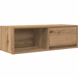 Cette armoire TV murale est la solution parfaite pour votre espace de vie afin de maximiser l'espace et de garder les surface ...