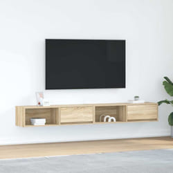 Vidaxl - Meubles tv 2 pcs chêne sonoma 100x31x25,5 cm bois d'ingénierie