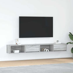 Vidaxl - Meubles Tv 2 Pcs Sonoma Gris 100x31x25,5 Cm Bois D'Ingénierie