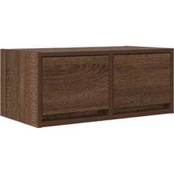 Meuble TV chêne marron 60x31x25,5 cm bois d'ingénierie vidaXL