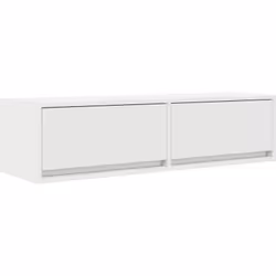 Ce Meuble TV Blanc Murale Moderne combine style et praticité pour embellir votre intérieur. Sa finition blanche donne un air ...