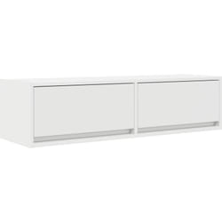 Vidaxl - Meuble tv Blanc 100x31x25,5 cm en Bois d'ingénierie