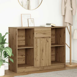 Vidaxl - Buffet avec tiroir chêne artisanal 101x35x76 cm bois ingénierie