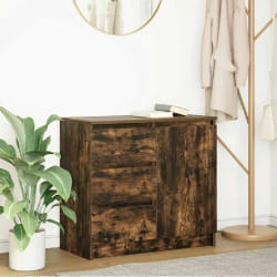 Vidaxl Buffet 71x35x65 cm - Chêne Fumé