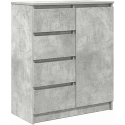 Vidaxl - Buffet avec tiroirs gris béton 71x35x84 cm bois d'ingénierie
