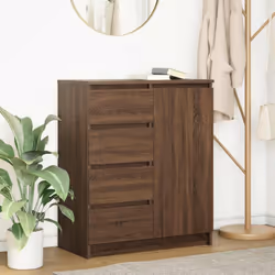 Le buffet offre un grand espace de rangement, aidant à garder votre pièce bien rangée et organisée tout en alliant praticité  ...