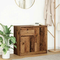 Vidaxl - Buffet avec tiroir vieux bois 71x35x65 cm bois d'ingénierie