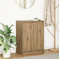 Vidaxl - Buffet chêne artisanal 57x34x76 cm bois d'ingénierie