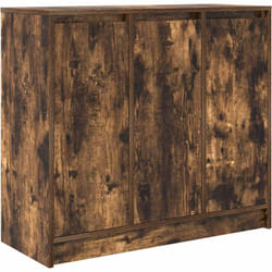 Vidaxl - Buffet chêne fumé 85x34x76 cm bois d'ingénierie