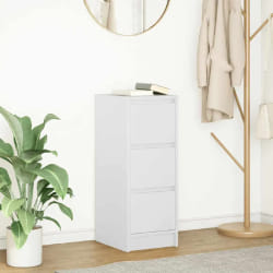 Vidaxl Buffet 29,5x34x76 cm - Blanc