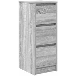 Vidaxl - Buffet sonoma gris 29,5x34x76 cm bois d'ingénierie