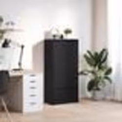 vidaXL Armoire avec tiroir chêne noir 555x34x1195 cm bois ingénierie armoire de rangement buffet haut armoire de 861644